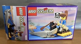 Lego Pirates 6234 Renegade's Raft Complete Instruction Box Poster Box Pirates