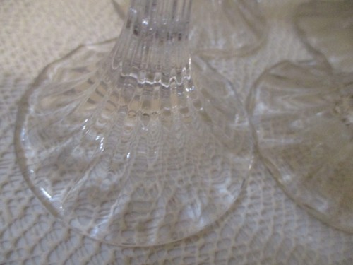 Mikasa Champagne Flutes Park Lane Pattern Set of 4 Glasses Leaded Crystal 8 3/4" - Picture 4 of 5