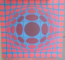 Victor Vasarely 艺术绘画| eBay