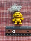 Yellow Troll with Gray Color Hair Toy VINTAGE — photo 3