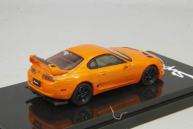 1/64 Hobby Japan Toyota SUPRA JZA80 TRD JDM STYLE Orange Metallic