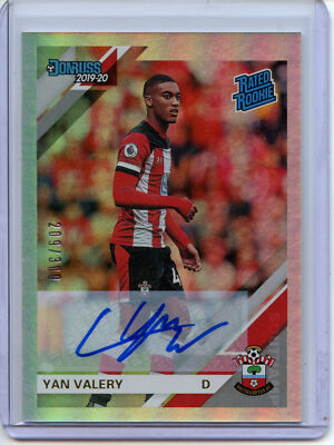 2019-20 Panini Chronicles Donruss Signature Auto Yan Valery Southampton #209/300
