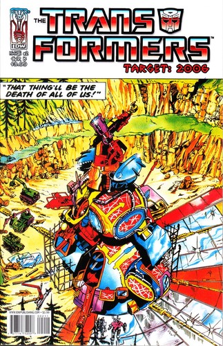 IDW Comics The Transformers Target 2006 Issue No 2 Part 2 And 3 Cvr B May 2007 - Picture 2 of 24