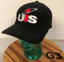 NWOT UIS HAT BLACK EMBROIDERED LOGO STRAPBACK ADJUSTABLE NEVER WORN G3
