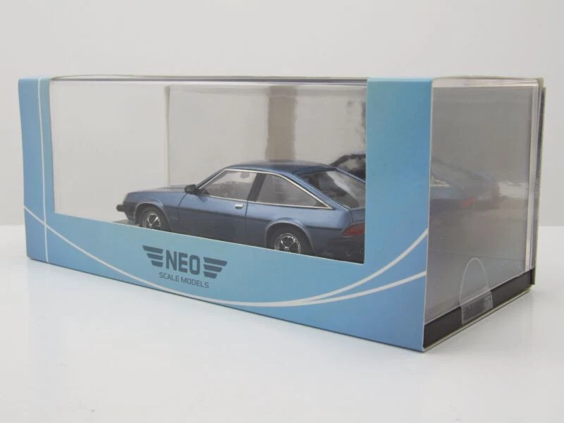 OPEL MANTA B CC BERLINETTA COUPE METAL BLUE 1980 NEO 49576 1:43 RESINA - Immagine 2 di 4