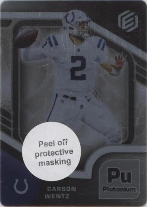 2021 Panini Elements Carson Wentz #75 - 1 of 2