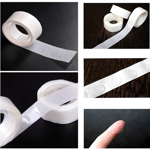 1000pcs Glue Point Clear Balloon Glue Removable Adhesive Dots Double Sided Dots - Picture 9 of 12