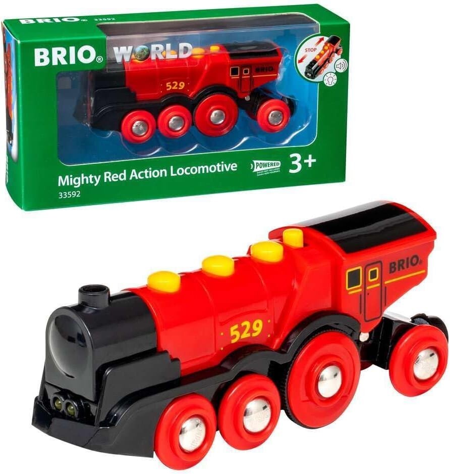 Mighty Red Action Locomotive Slide 8