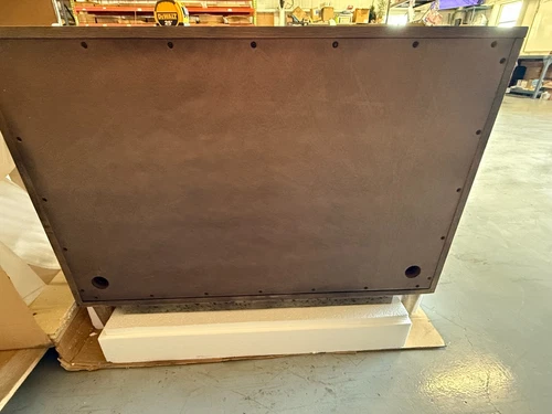 Uttermost Shield 2 Door 40" Cabinet - Gray Oak 25085 - Picture 13 of 13