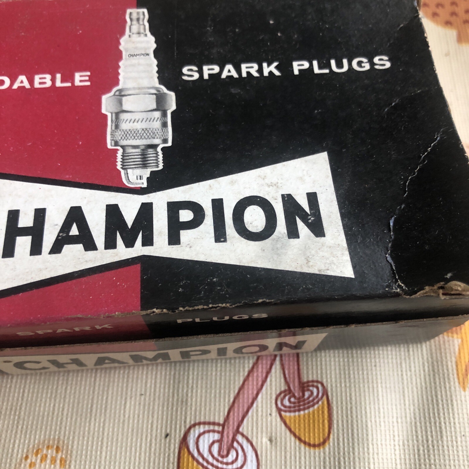 Vintage Champion Spark Plugs In Box Nos Display BL7Y eBay