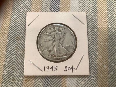 1945 Standing Liberty Half Dollar - Good +