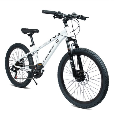 #ad 24quot; Adult Teen Mountain Bike 21 Speed Bicycle Dual Disc Brakes Front Suspension $232.00