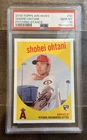 2018 Topps Archives - Shohei Ohtani #50 Pitching Stance PSA 10 🔥