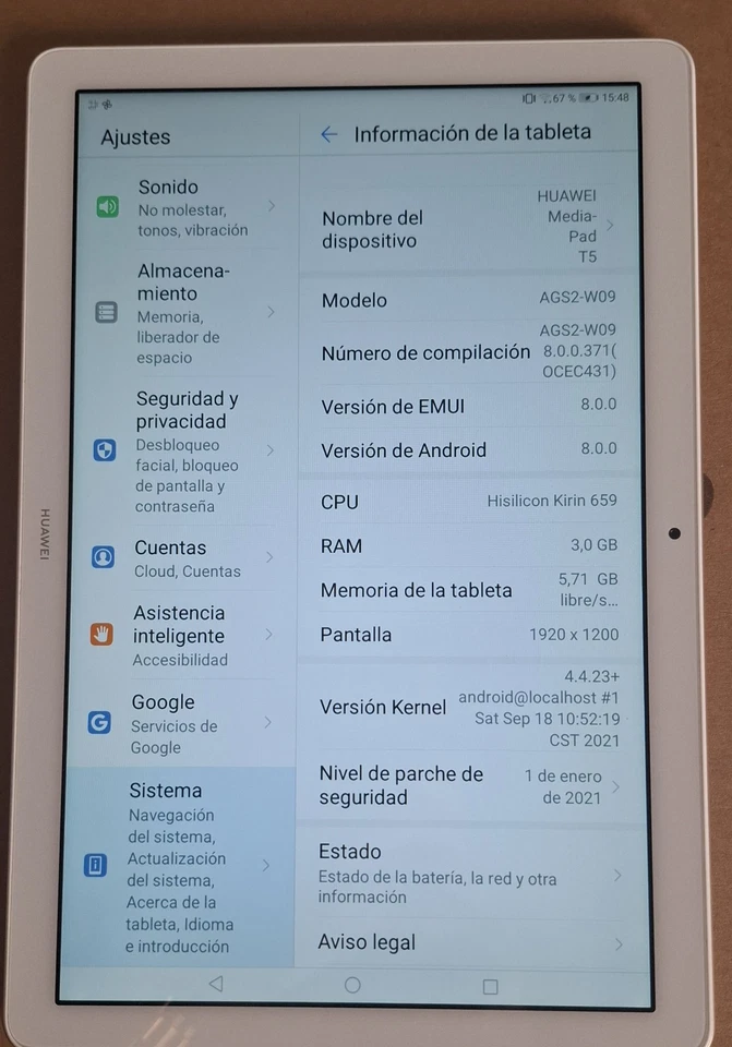 Tablet Huawei - Imagen 4 de 4