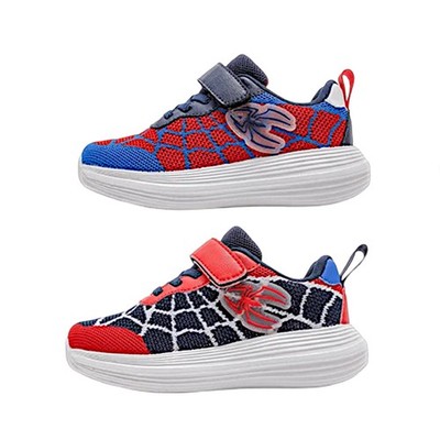 Spider Web Boy's Sneakers Breathable Mesh Lightweight Sports Shoes Kids Trainers