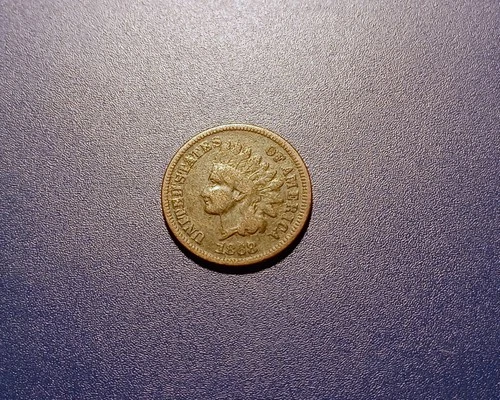 VG details 1868 Indian Head Cent