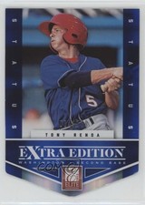 2012 Elite Extra Edition Status Blue Die-Cut /100 Tony Renda #139 2o7