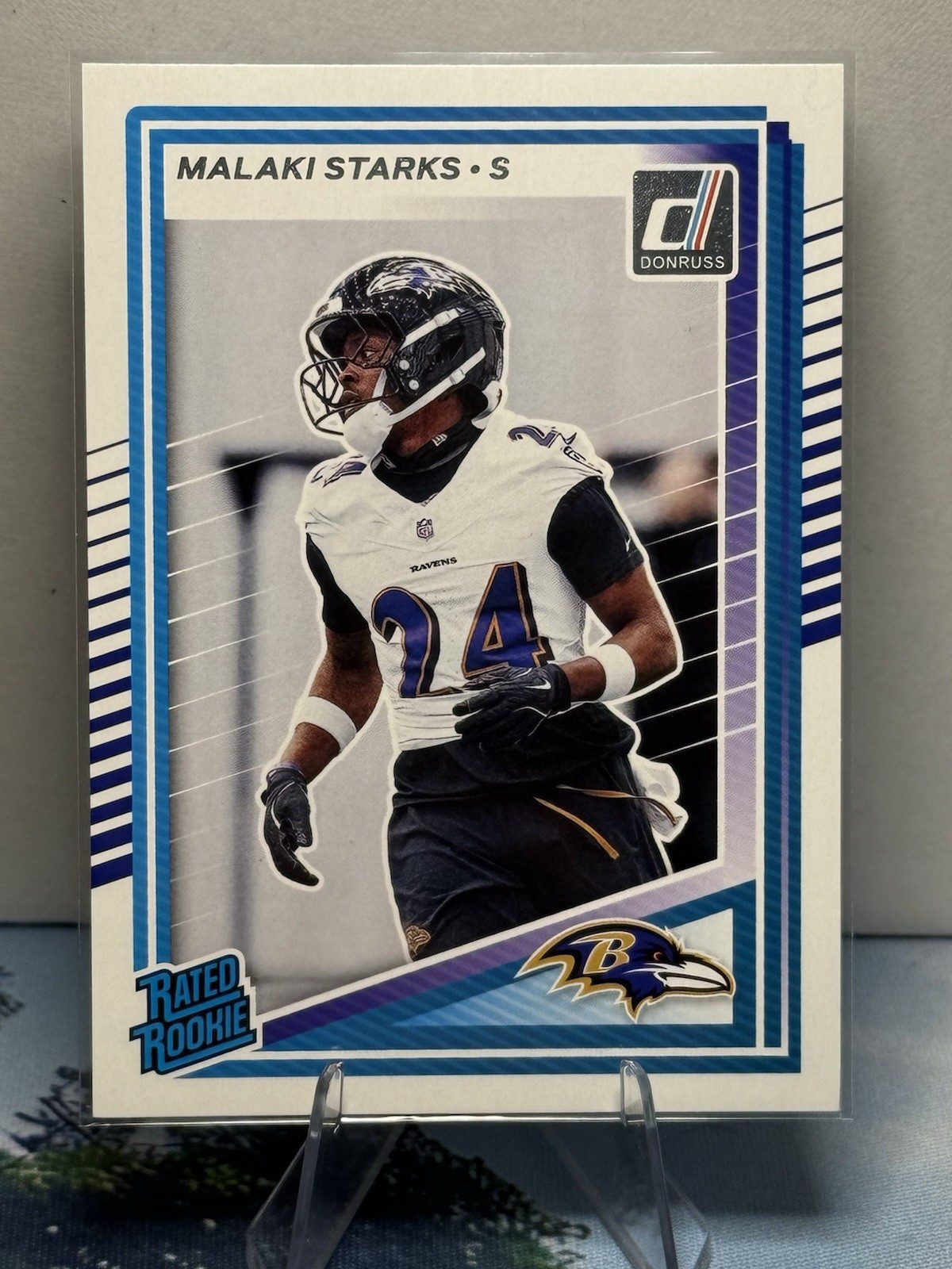 2025 Panini Donruss - RATED ROOKIE AQUEOUS TEST SSP - Malaki Starks - SSP