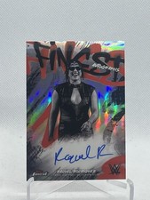 2025 Topps Finest WWE Raquel Rodriguez Refractor On Card Auto