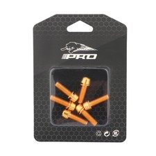 Bike Stem Bolts 6PCS M5x18mm Screws Stainless Steel Gold