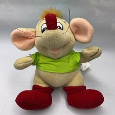 Walt Disney Store Cinderella Gus Mouse Bean Bag Plush with Tags 7" NWT CUTE