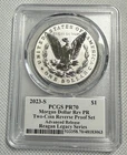 2023-S Morgan Dollar Rev Proof PCGS PR70 Reagan Legacy Michael Reagan Signed