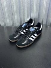 adidas Samba ADV Skateboarding Shoe Black White Gum Men's Sizes 7.5 - 13 IE3100