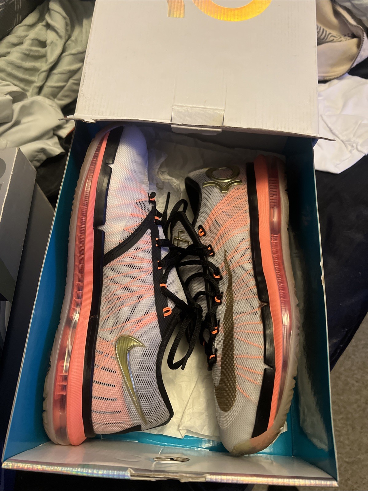 Nike KD 6 Elite Gold 642838-100