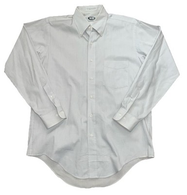 Vintage Paddock Club Arrow Men's Light Blue Button Down Dress Shirt 16-34