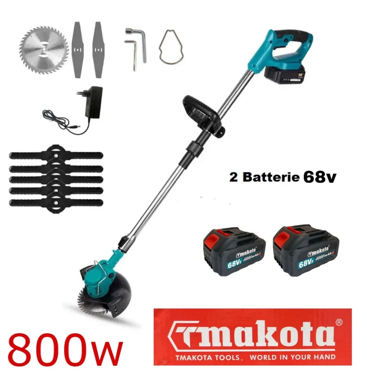 Offerta Decespugliatore 68Vf Litio: Tagliaerba 3-in-1 Batteria