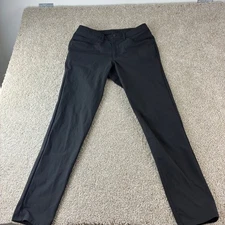 Lululemon Pants Mens Commuter ABC Slim Fit Tech Four Way Stretch Black 32x30