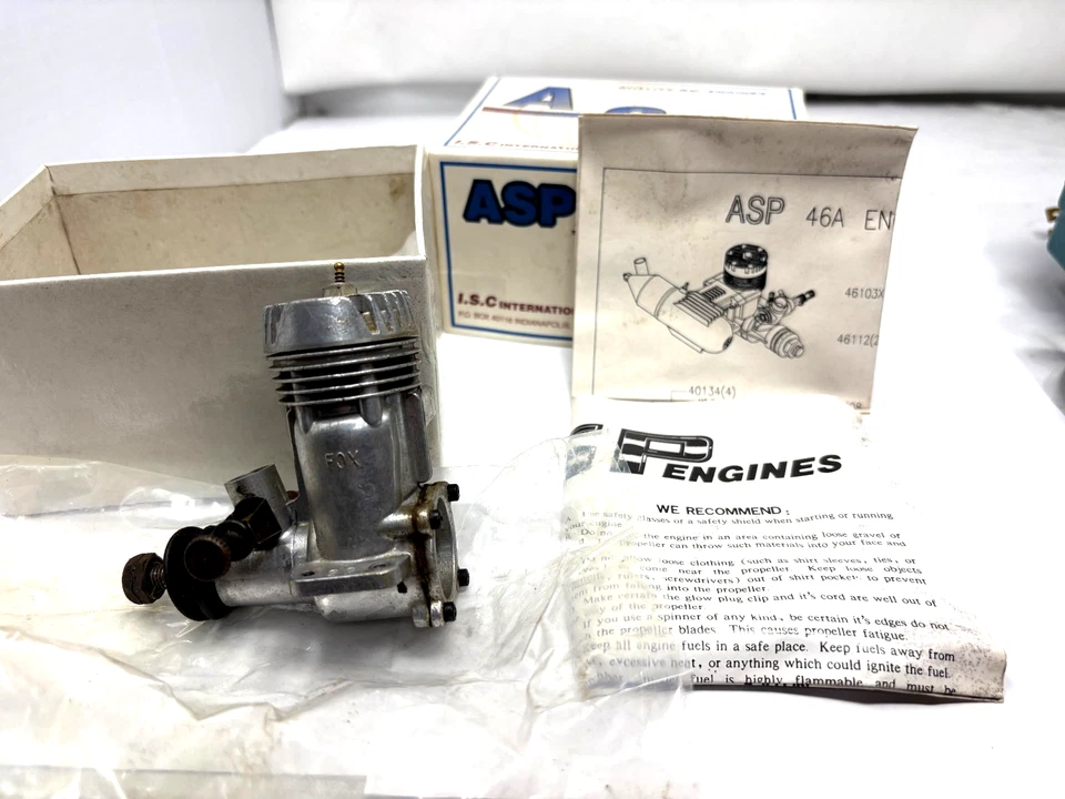 Vintage Fox ENGINES 46A? - Image 2 of 4
