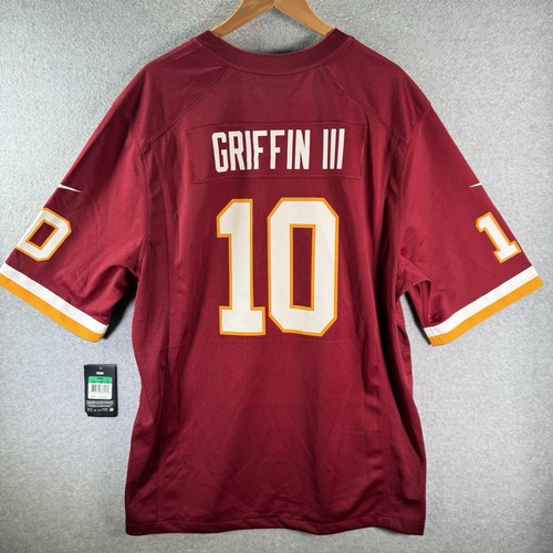 Nike On Field Men’s Washington Redskins Size XL Robert Griffin III 10 RG3 Jersey - Picture 2 of 13