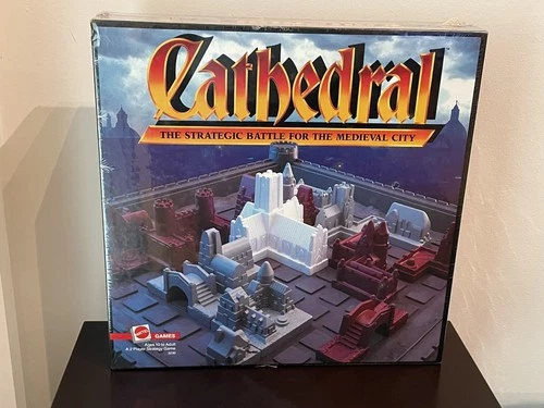 Rare Vintage 1986 Sealed NOS Mattel Cathedral Battle for the Medieval City Game