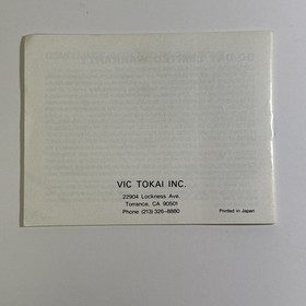 COMPLETE Clash at Demonhead NES Game, RARE Bump&rsquo;n&rsquo;Jump Insert, Manual, Box