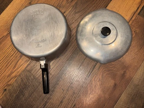 Vintage Wagner Ware Magnalite 4570-P Frying Pan Skillet W/ Lid *RARE* EXCELLENT