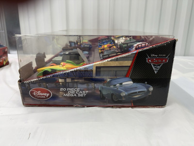 DISNEY PIXAR CARS MEGA 20 CAR SET DISNEY STORE EXCLUSIVE & WORLD
