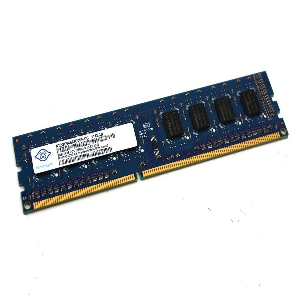 Nanya NT4GC64B8HG0NF-CG 4GB DDR3 1333MHZ Dimm Desktop Module Table RAM - Image 2 of 4