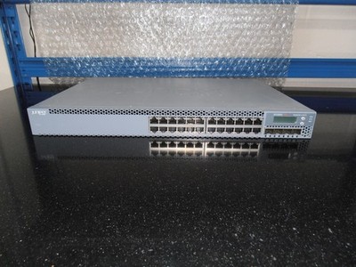 Juniper EX3300-24P 24 Port Gig PoE Switch + 4 x SFP Uplink Ports Rackmounts.