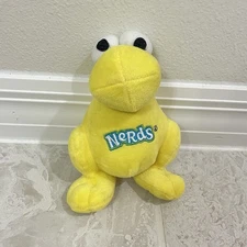 RARE Nestle Nerds Candy Advertisement Mascot Stuff Plush Toy 2014 Yellow Snacks