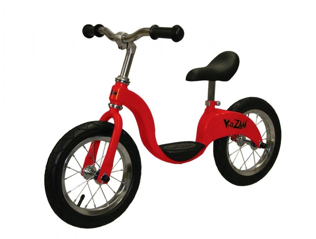 Vélo D'apprentissage KaZAM 12 Pouces + Casque, Vert/bleu, Enfant, Neuf En Boîte