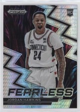2023-24 Panini Prizm Draft Picks Fearless Hyper Prizm Jordan Hawkins #5 15bk