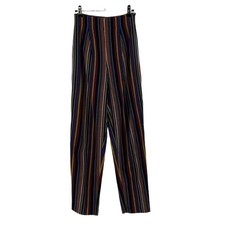 Vintage ESPRIT Striped High Waist Tapered Pant 24 Inch Waist