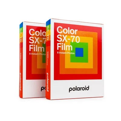2x Polaroid für Polaroid SX 70 SX70 Color Farbfilm Sofortbildfilm Sofortbild - Bild 1 von 4