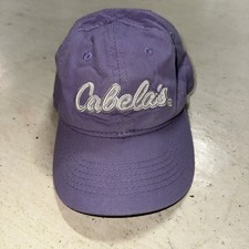 Cabela's Toddlers Snapback Hat Purple Youth One Size Solid Embroidered Cap Kids