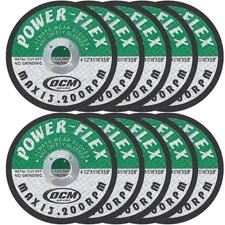 Cut off Wheels 4 1/2 Inch X 1/16 Inch X 5/8 Inch - 10 Pack