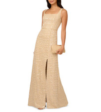 Adrianna Papell Women's Sequined Boucle Gown MSRP $279