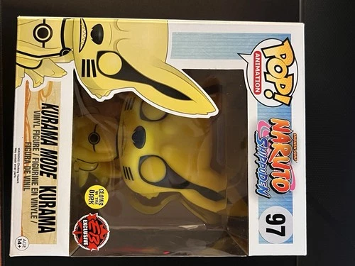 Funko Pop! Animation Naruto Shippuden 97 Kurama Mode EB Games Exclusive 6" GITD