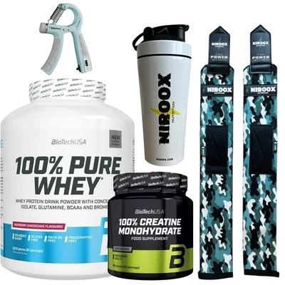 Biotech USA 100% Pure Whey 2270g + 100% Creatina Monohidrato 300 gr