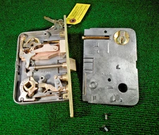 REMANUFACTURED RUSSWIN P1248 ENTRY LOCK w/CYLINDER & KEY 2 7/8" FACE (21148)